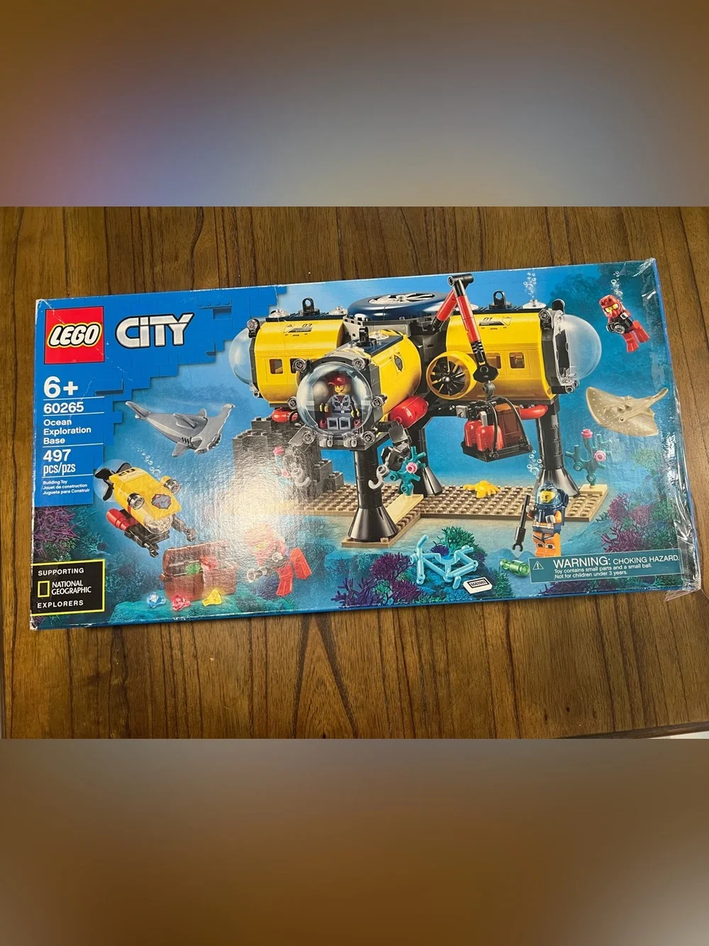 LEGO CITY Ocean Exploration Base 60265 *Retired* Complete Pre-owned With Manual